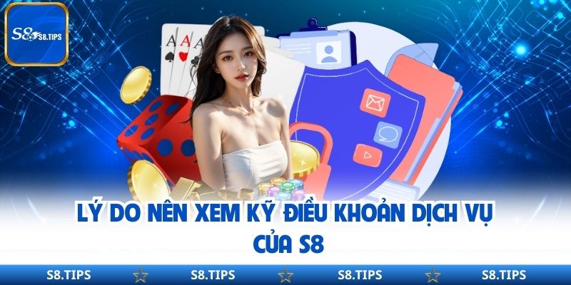Lý do nên xem kỹ điều khoản dịch vụ của S8